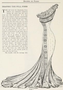 A Complete Course of Draping in Fashion Design and Window Trimming